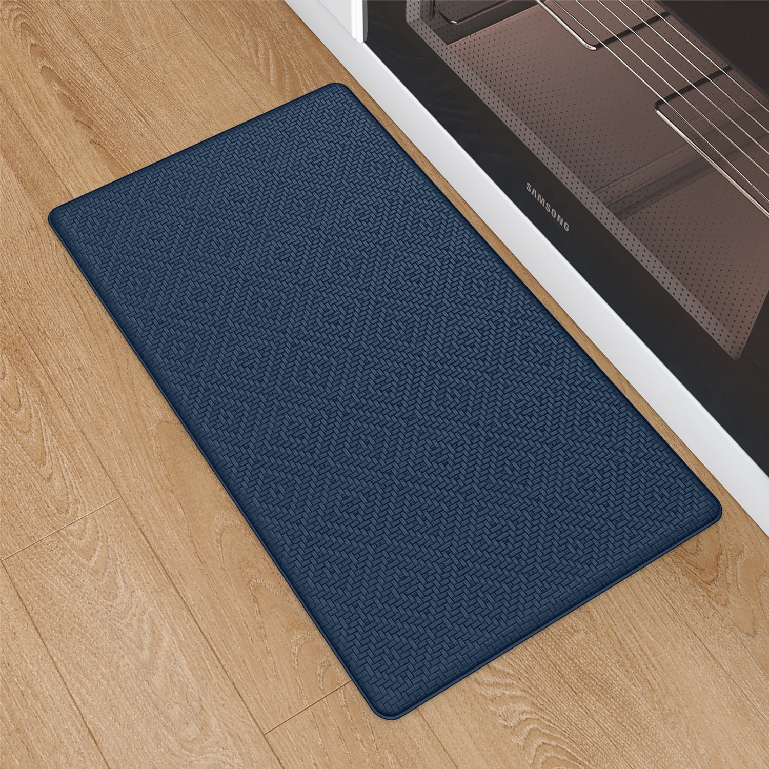 PABUBE Kitchen Rugs and Mats Anti Fatigue Cushioned Kitchen Mat, Non Slips Kitchen Floor Mat, Anti Fatigue Mat for Kitchen, Kitchen Rug and Runner Washable