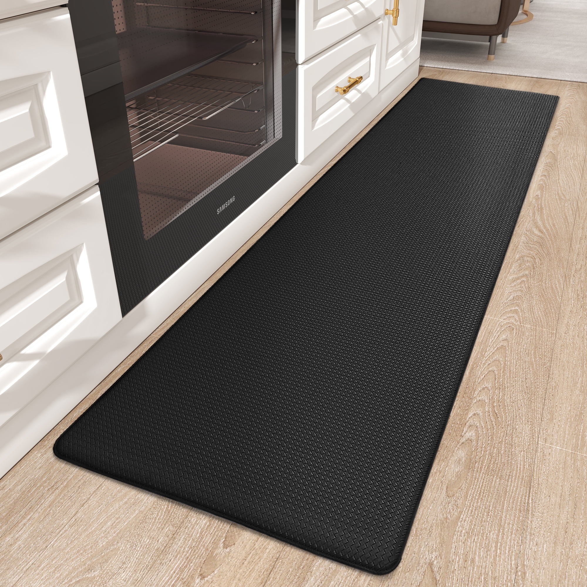 PABUBE Kitchen Rug and Mat Kitchen Mat Anti Fatigue, Non Slips Kitchen Floor Mat, Kitchen Rug or Mat Washable