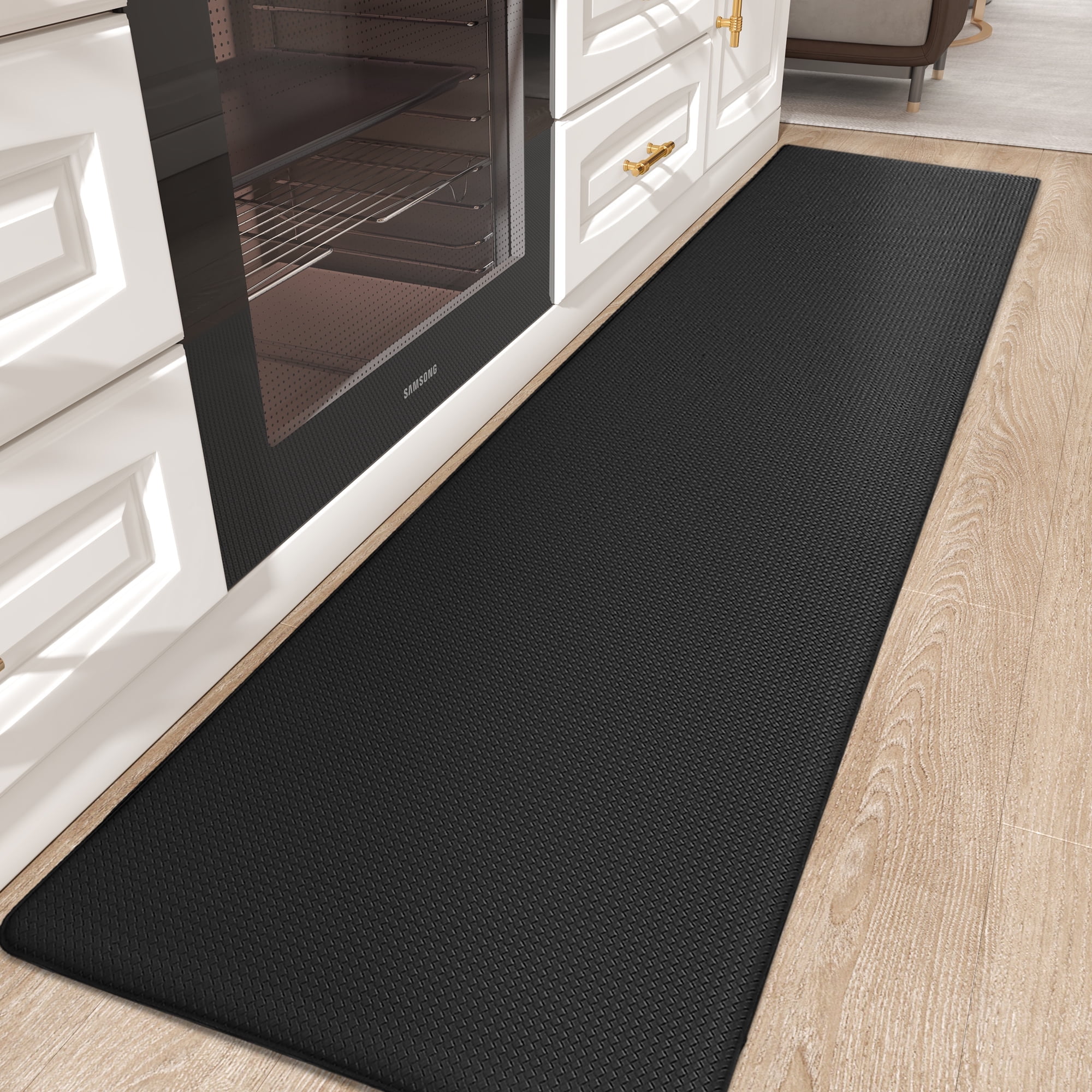 PABUBE Kitchen Rug and Mat Kitchen Mat Anti Fatigue, Non Slips Kitchen Floor Mat, Kitchen Rug or Mat Washable