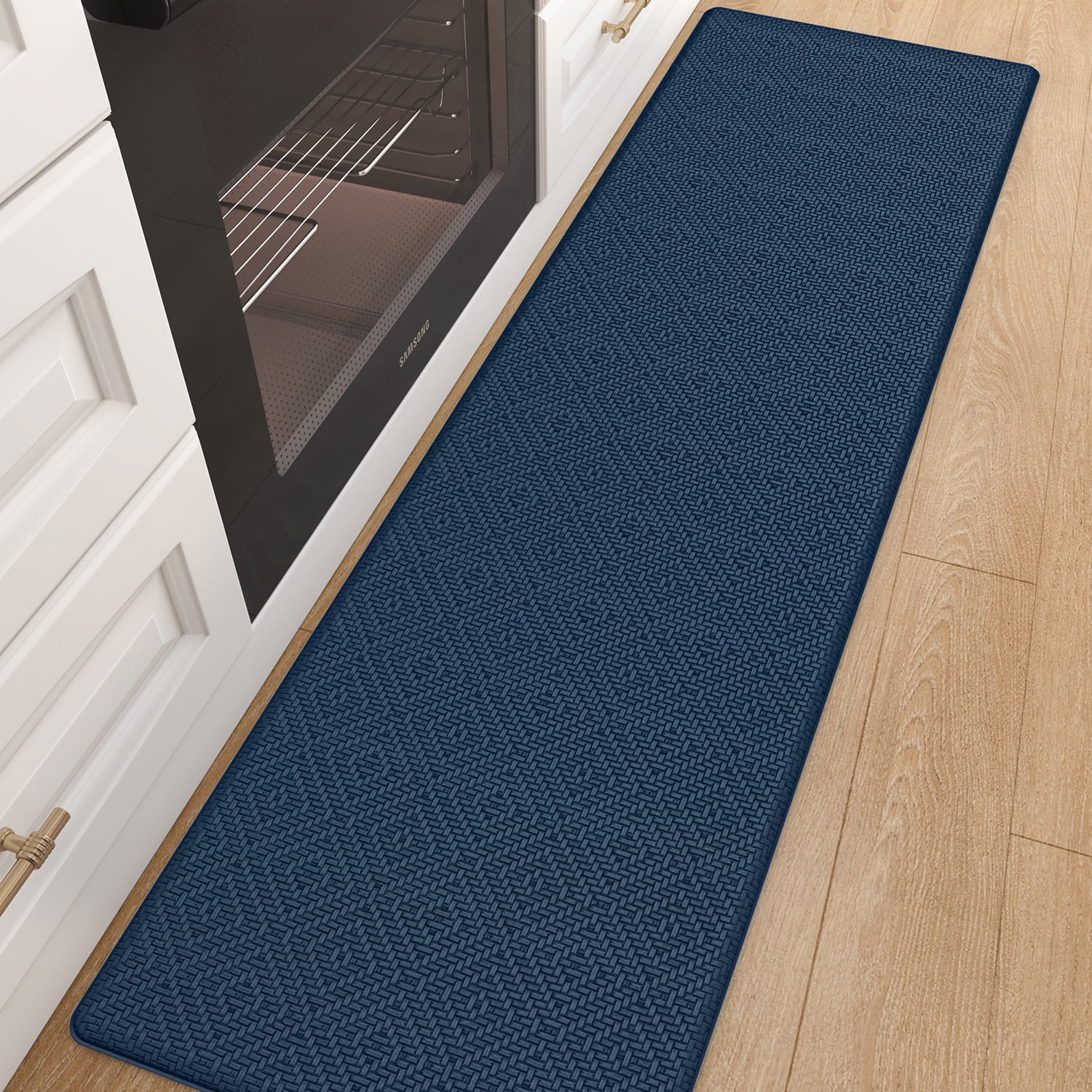 PABUBE Kitchen Rugs and Mats Anti Fatigue Cushioned Kitchen Mat, Non Slips Kitchen Floor Mat, Anti Fatigue Mat for Kitchen, Kitchen Rug and Runner Washable