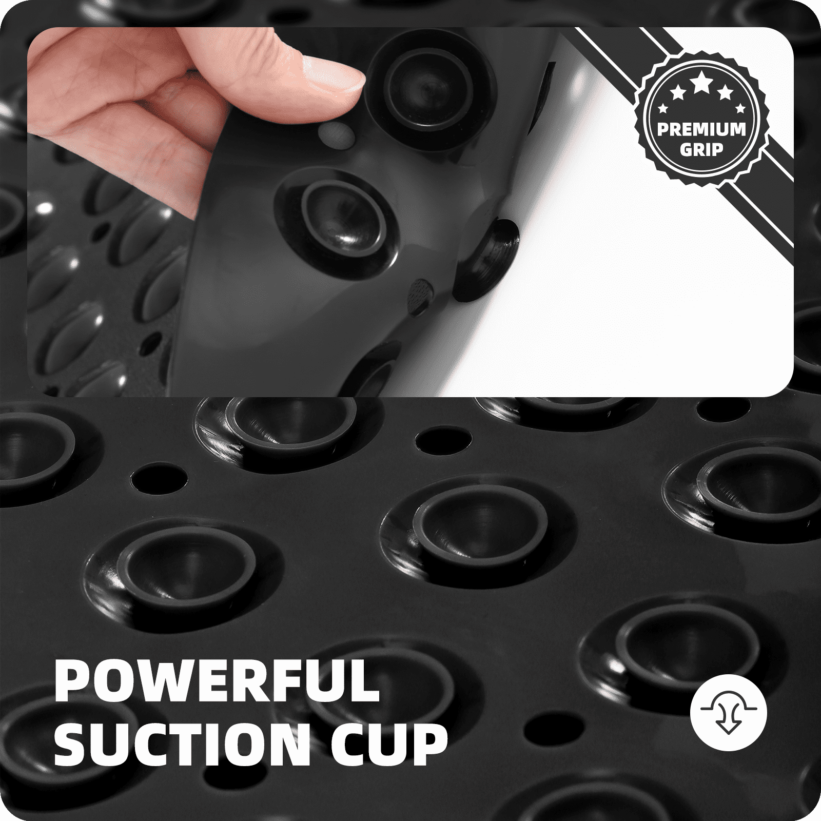 PABUBE Shower Mat for Bathtub Bath Mat for Tub, Non-Slip Bathtub Mat Machine Washable Tub Mat