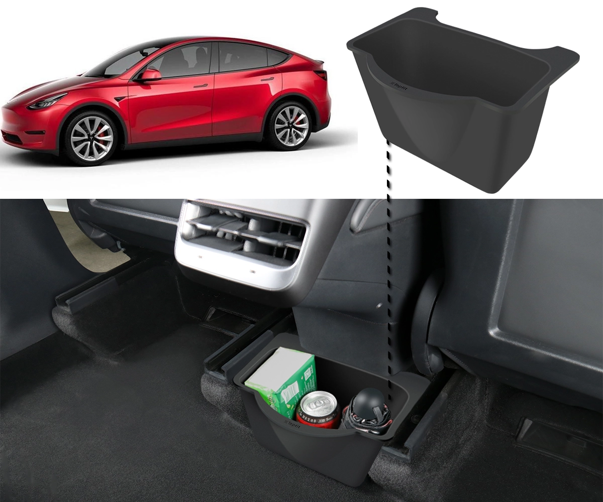 TaddonRear Seat Under Air Vent Storage Tray for Tesla Model Y (2020-2024)