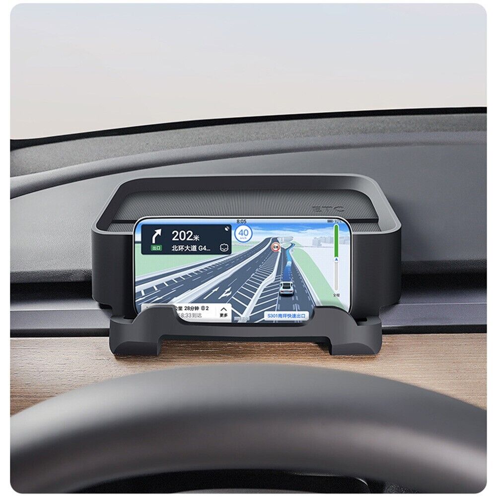 TaddonDashboard Organizer Tray for Tesla Model 3/Y – Phone Holder Included