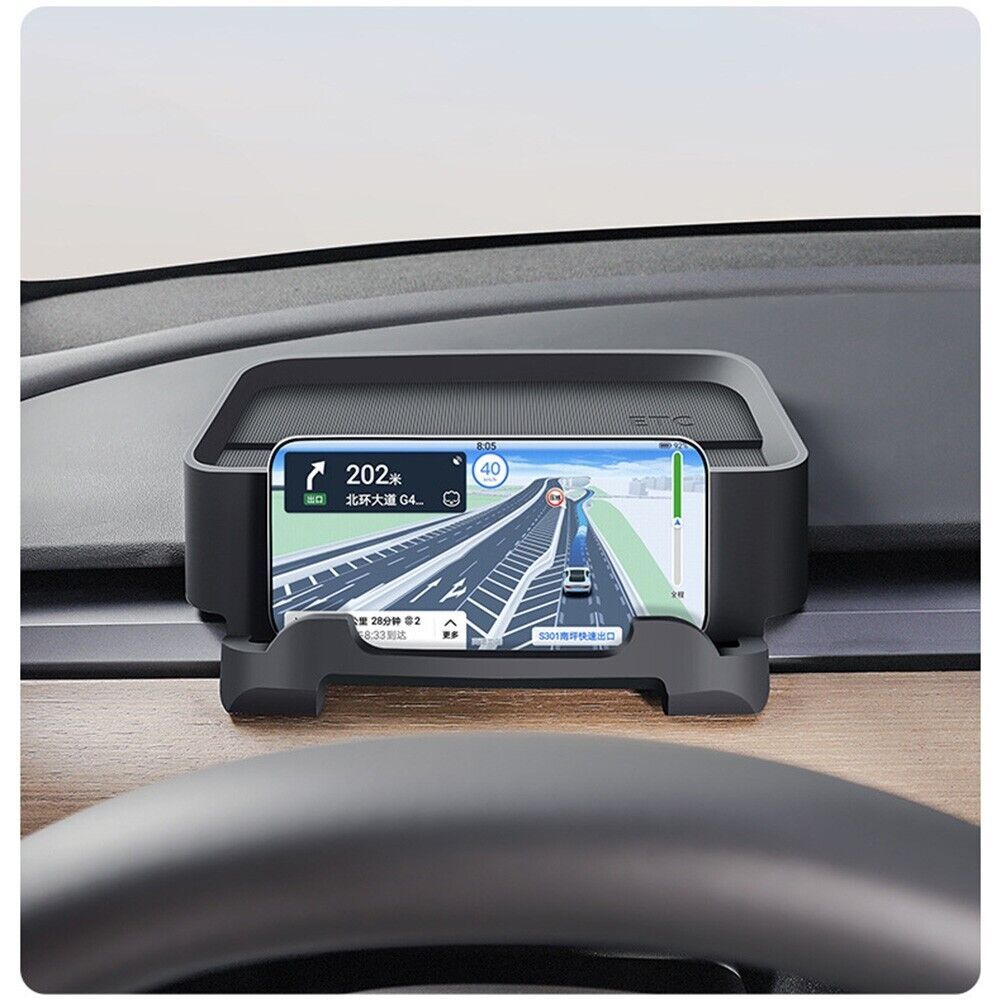 TaddonDashboard Organizer Tray for Tesla Model 3/Y – Phone Holder Included