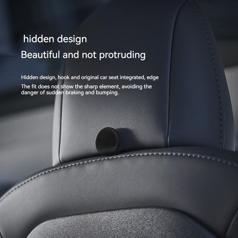 TaddonCar Seat Hook for Tesla Model 3/Y – Organize Bags & Accessories
