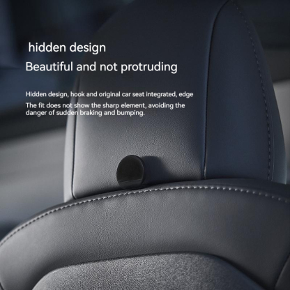 TaddonCar Seat Hook for Tesla Model 3/Y – Organize Bags & Accessories
