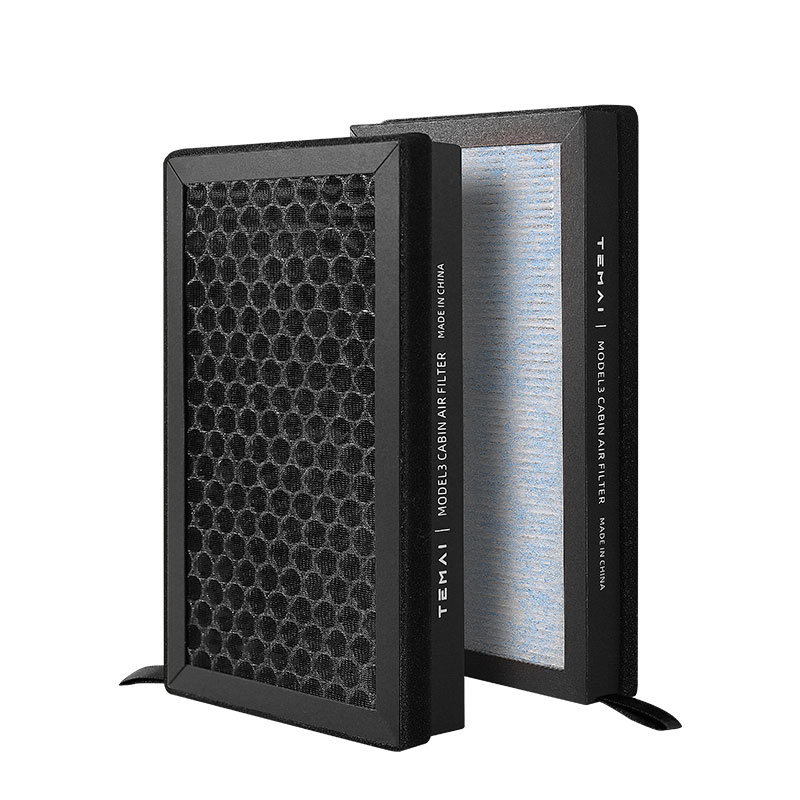 TaddonHEPA Carbon Air Filter for Tesla Model 3/Y (2 Pack)