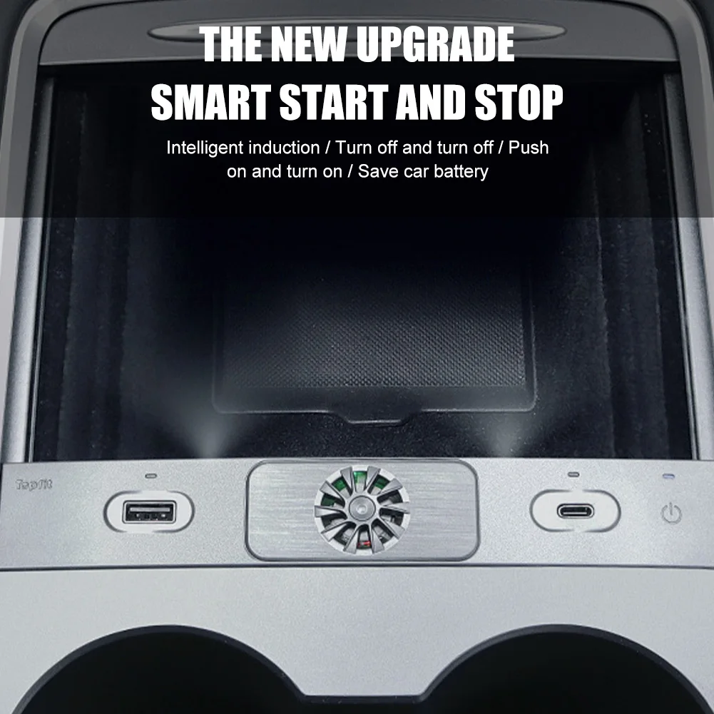 Taddon3-in-1 USB Hub for Tesla Model 3/Y – Fast Charger & Aroma Diffuser