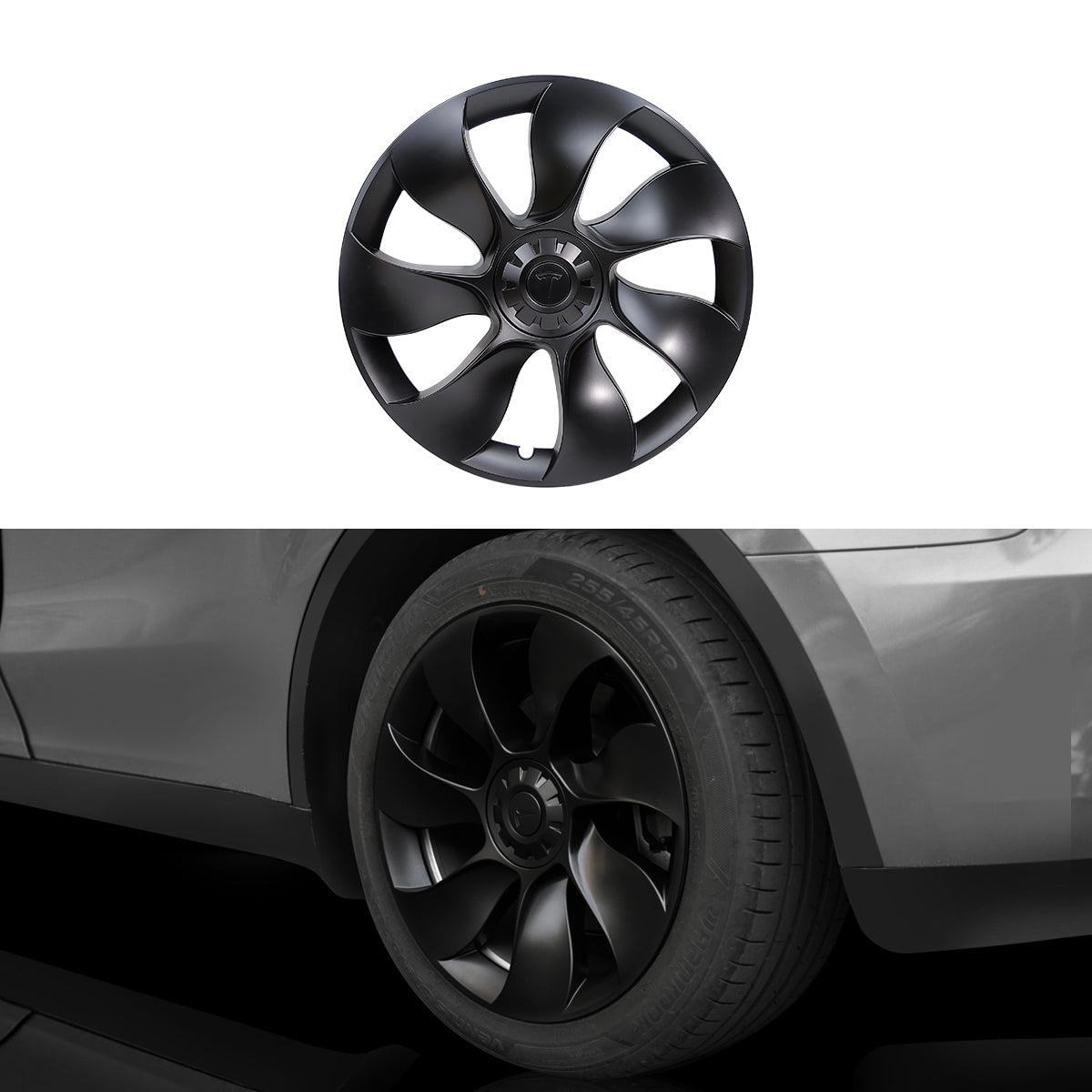 Taddon19"/20" ÜBERTURBINE Style Wheel Cover for Model Y
