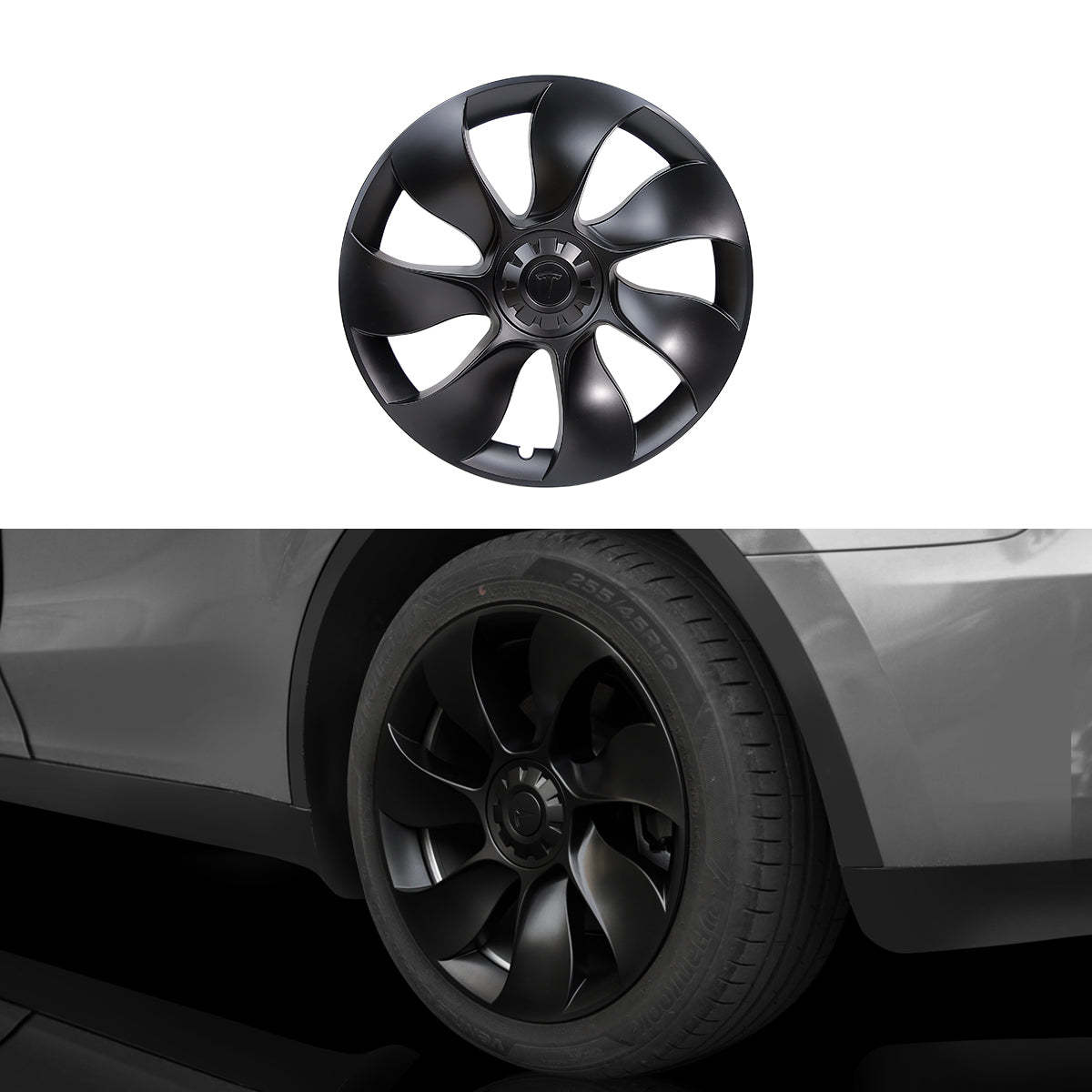 Taddon19"/20" ÜBERTURBINE Style Wheel Cover for Model Y