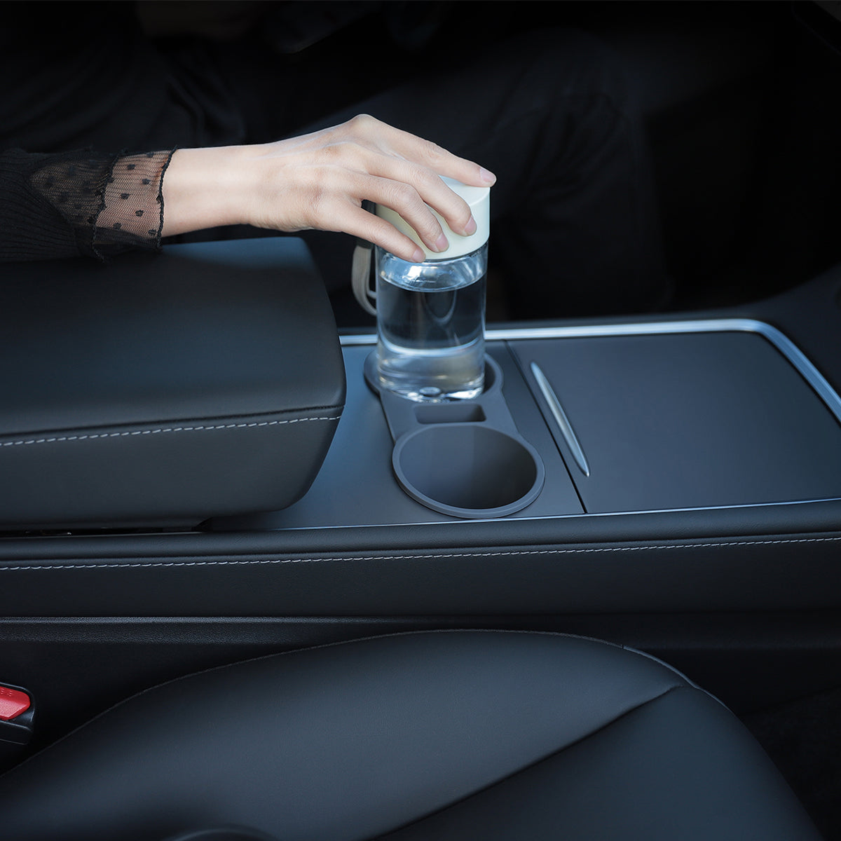 TaddonSilicone Console Cup Holder for Tesla Model 3 & Model Y