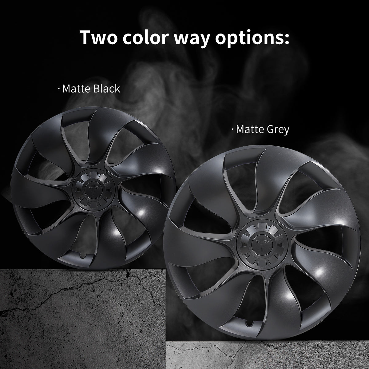 Taddon19"/20" ÜBERTURBINE Style Wheel Cover for Model Y