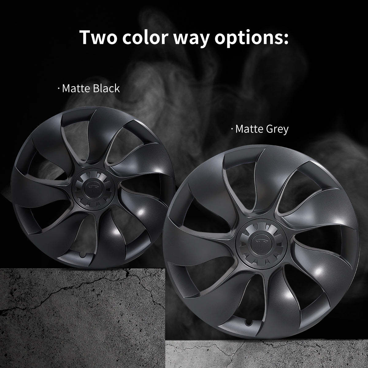 Taddon19"/20" ÜBERTURBINE Style Wheel Cover for Model Y