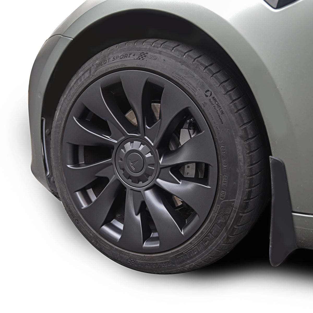 Taddon18" ÜBERTURBINE Style Wheel Cover for Model 3