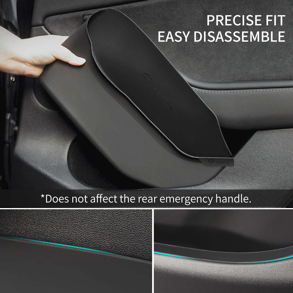 TaddonSilicone Door Side Storage Compartment Set for Model Y (2022-2024)