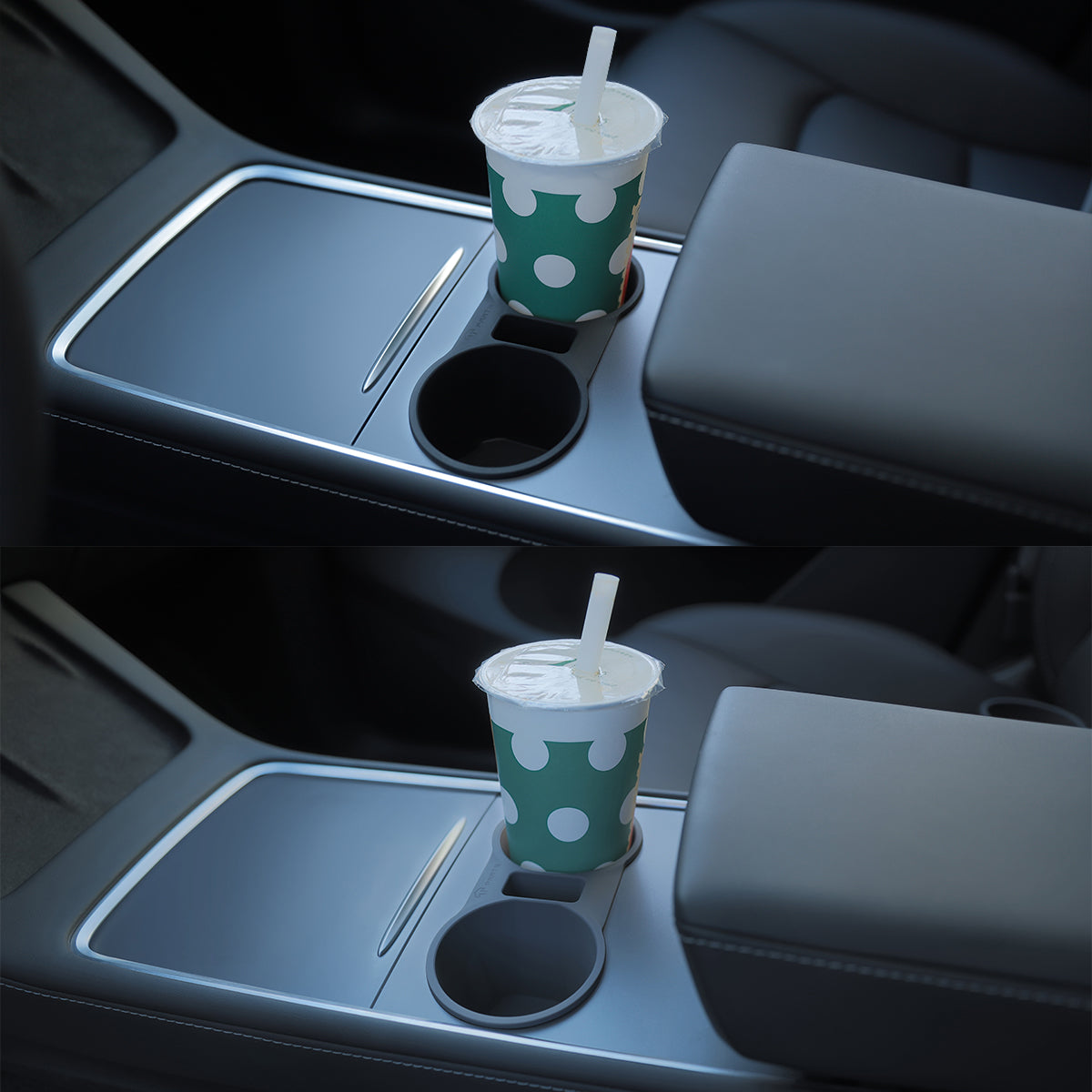 TaddonSilicone Console Cup Holder for Tesla Model 3 & Model Y