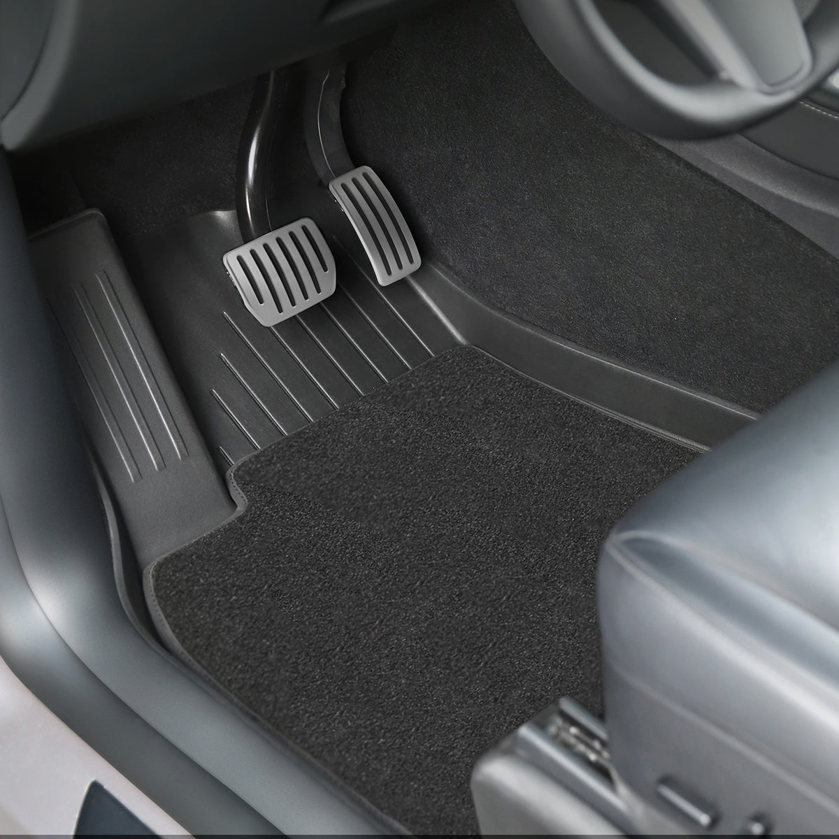 TaddonDual-Layer Eco-Friendly All Weather Interior Liners for Tesla Model Y & Model 3