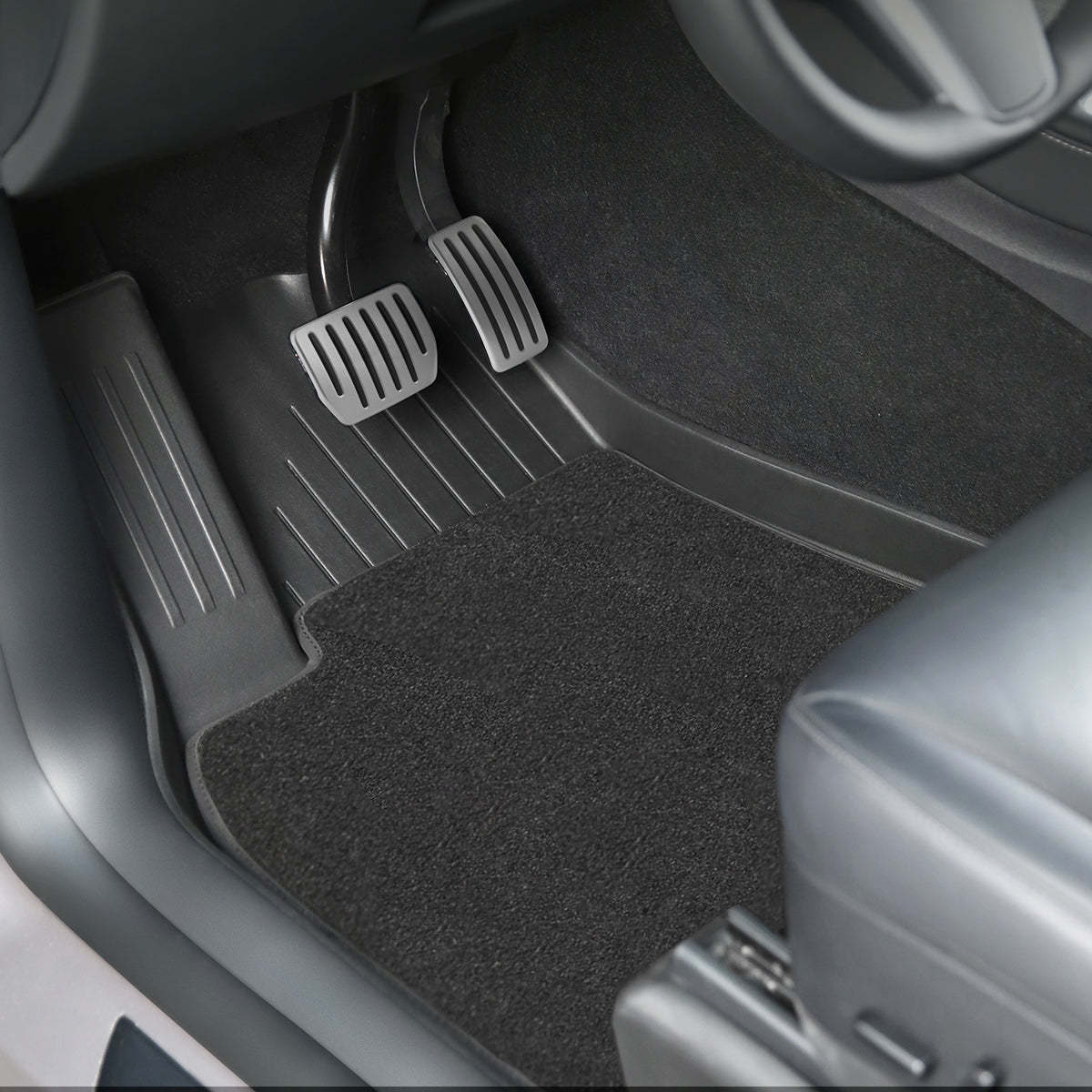 TaddonDual-Layer Eco-Friendly All Weather Interior Liners for Tesla Model Y & Model 3