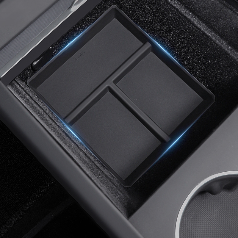 TaddonCenter Console Bottom Storage Tray for Tesla Model 3 Highland