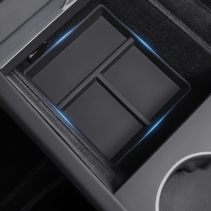 TaddonCenter Console Bottom Storage Tray for Tesla Model 3 Highland