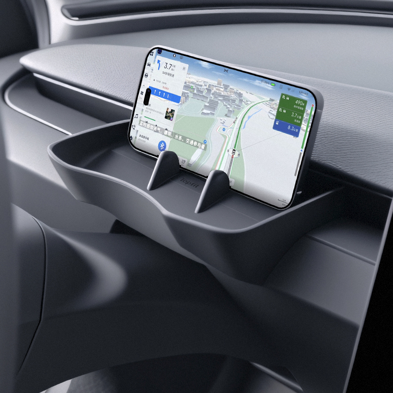 TaddonDashboard Phone Holder & Storage Box for Tesla Model 3 Highland