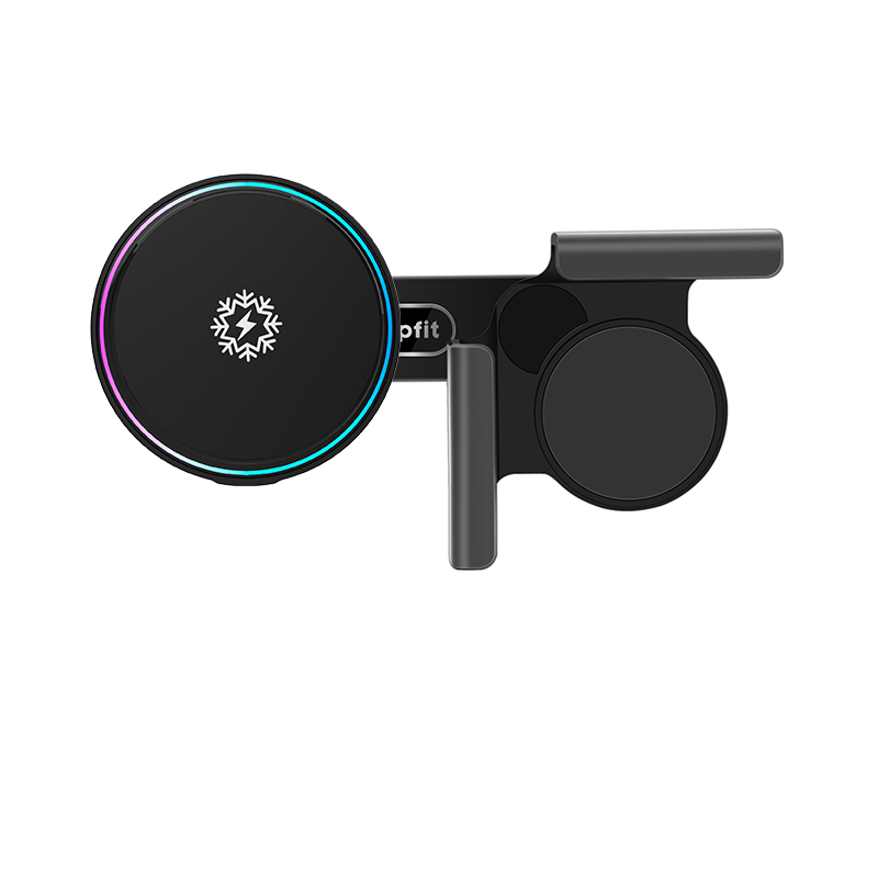 TaddonMagnetic Cooling Wireless Charging Car Phone Holder for Tesla