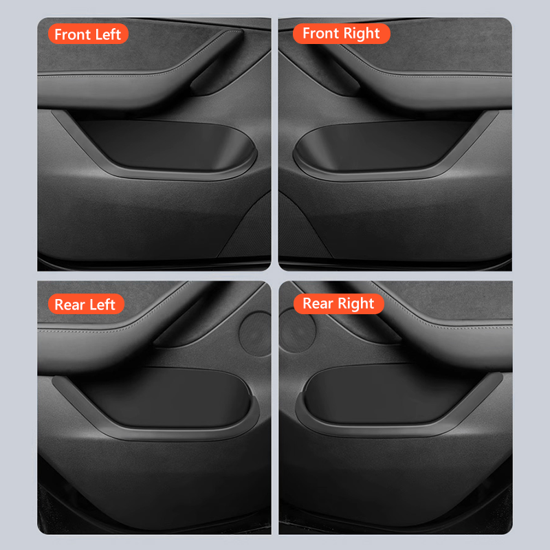 TaddonFront Door Side Storage Compartment Set for Tesla Model Y