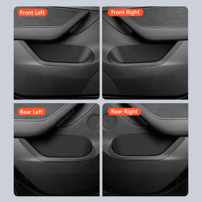 TaddonFront Door Side Storage Compartment Set for Tesla Model Y