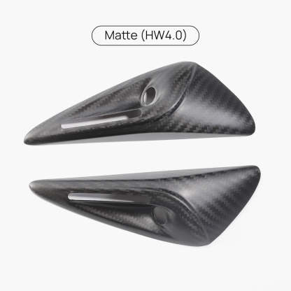 TaddonReal Carbon Fiber Side Camera Cover for Tesla