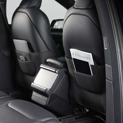 TaddonLeather Anti Kick Seat Back Protector for Tesla Model S/X