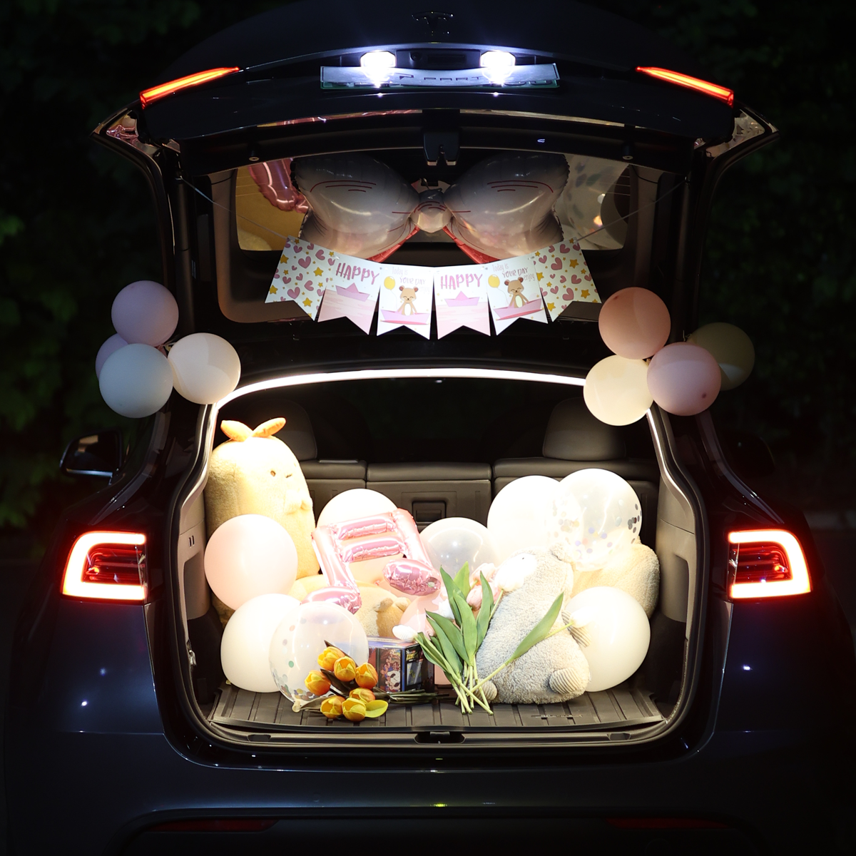 TaddonTrunk LED Strip for Model Y – Warm & Cool White (3000K & 6000K)