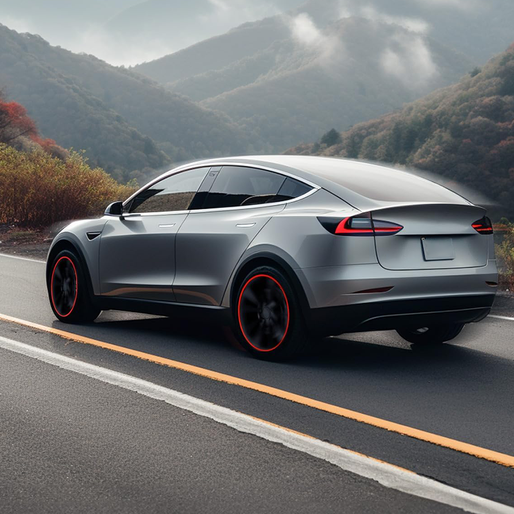 TaddonAluminum Alloy Wheel Rim Protector for Tesla Model 3/Y/S/X