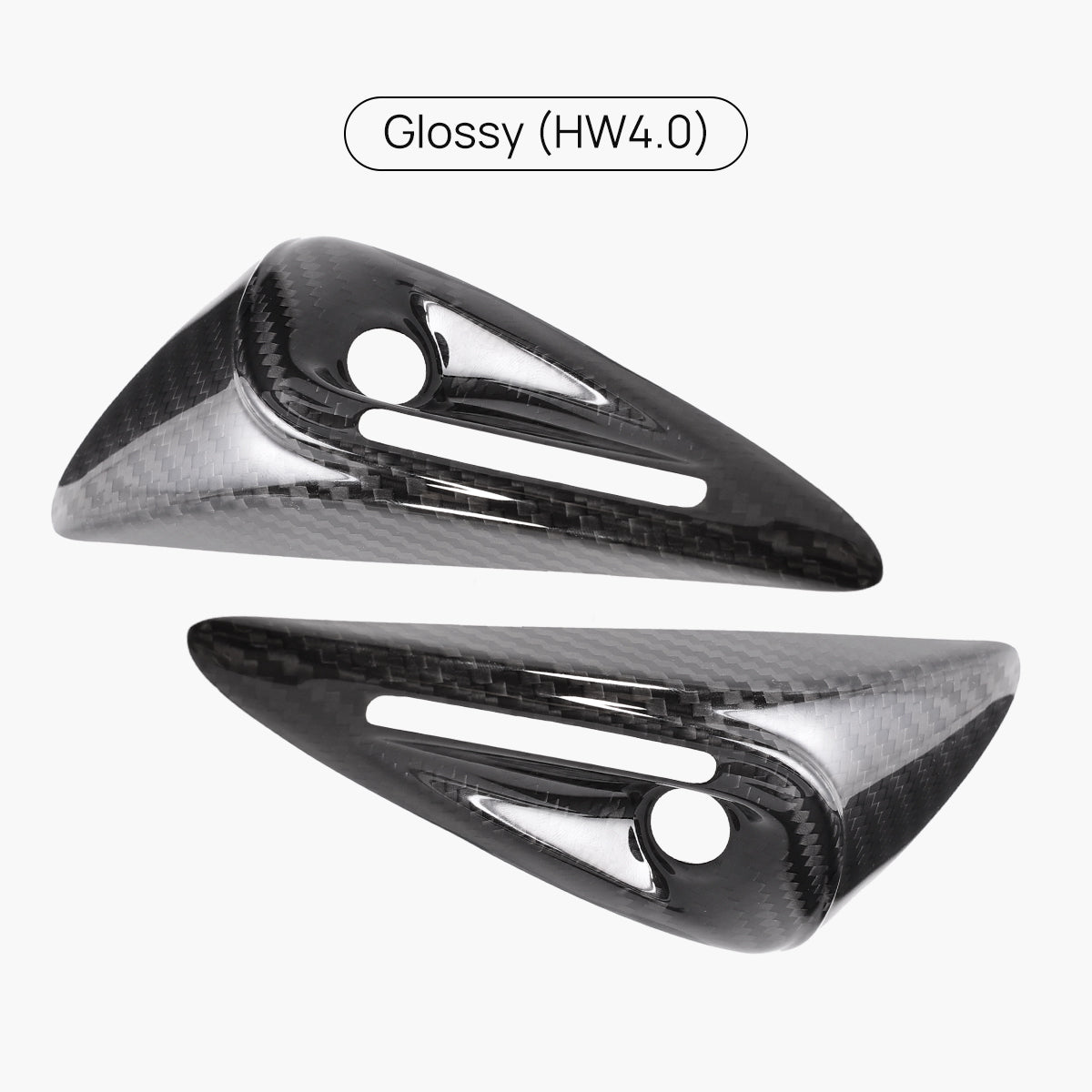 TaddonReal Carbon Fiber Side Camera Cover for Tesla