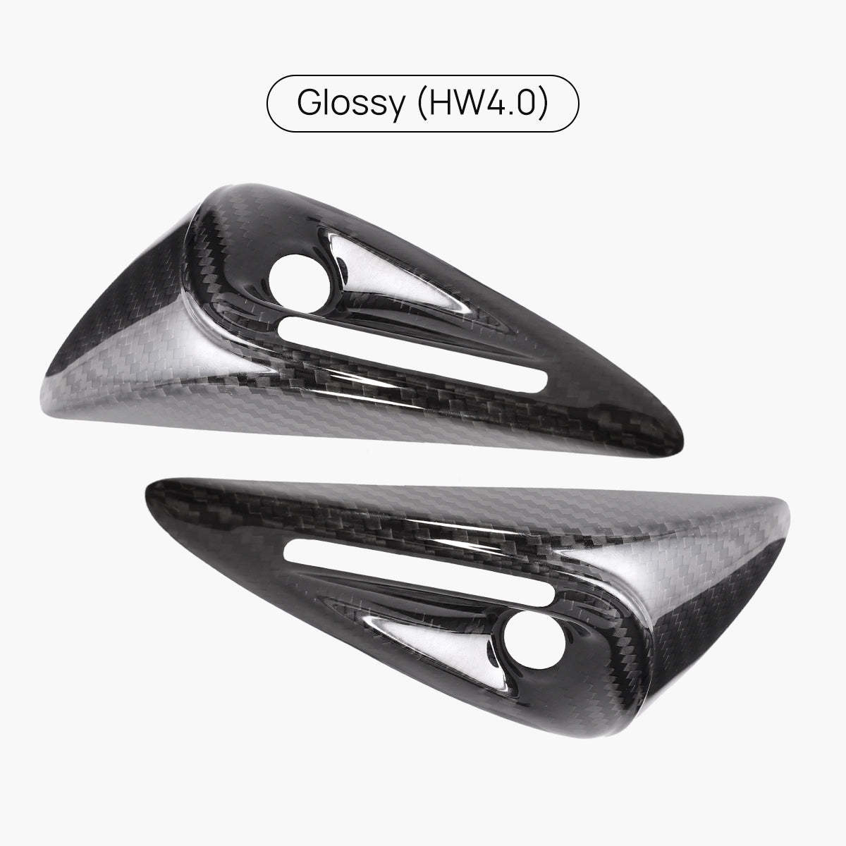 TaddonReal Carbon Fiber Side Camera Cover for Tesla