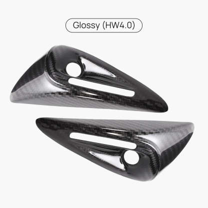 TaddonReal Carbon Fiber Side Camera Cover for Tesla