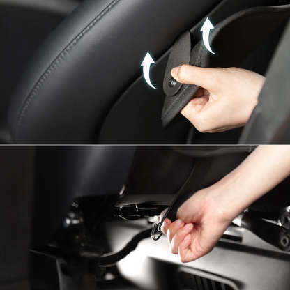 TaddonLeather Anti Kick Seat Back Protector for Tesla Model S/X