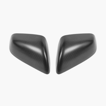 TaddonReal Carbon Fiber Side View Mirror Covers for Tesla Model X