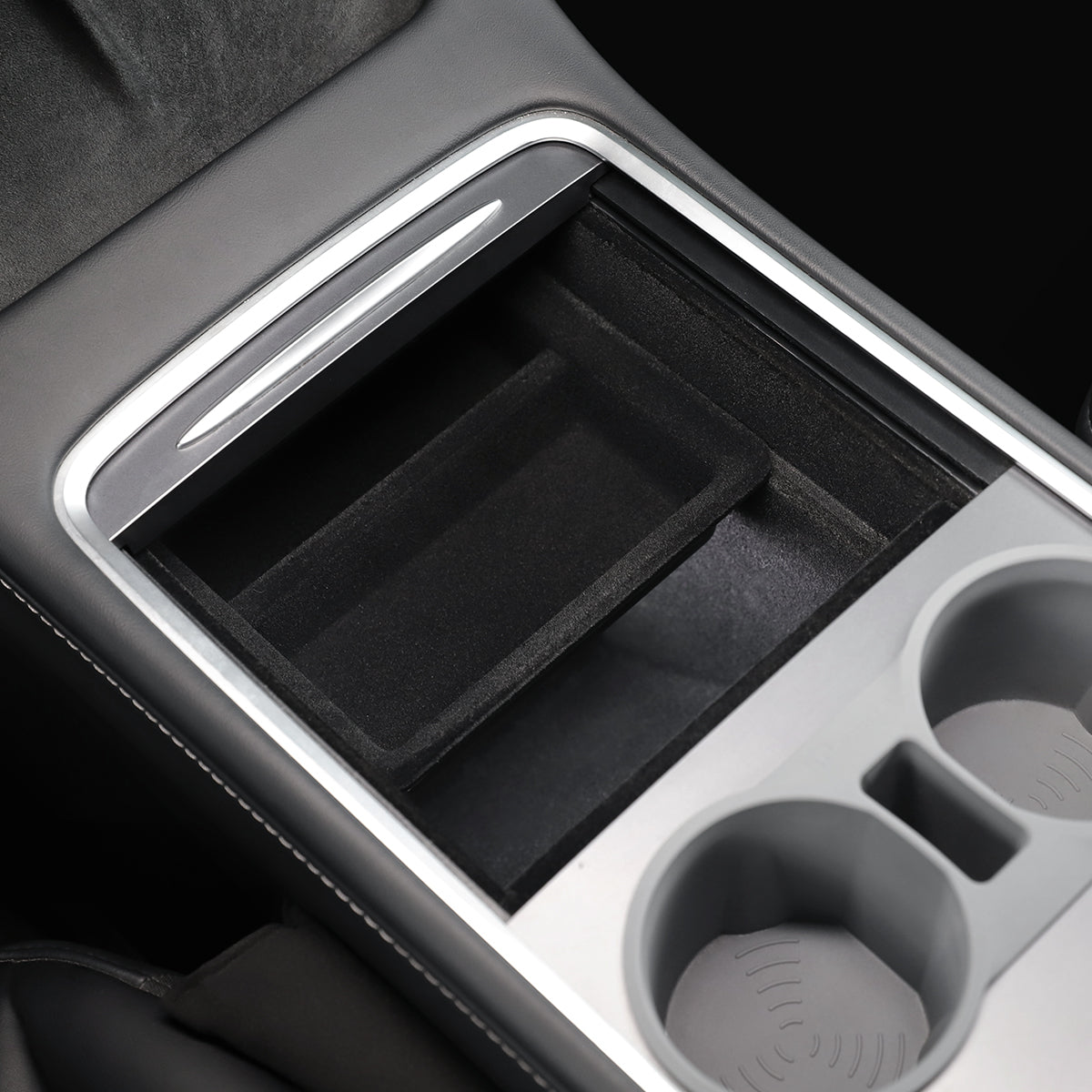 TaddonArmrest Storage Organizer/Console Storage Tray for Tesla Model 3 & Y