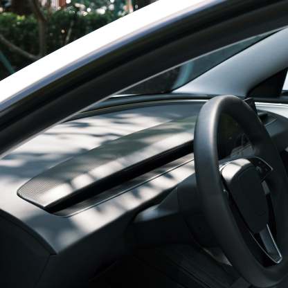 TaddonReal Carbon Fiber Dashboard for Model 3 Highland