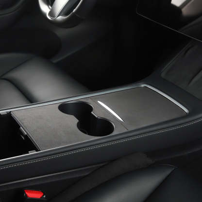 TaddonSuede Console Cover for Tesla Model Y (2021-2024) & Model 3 (2021-2023)