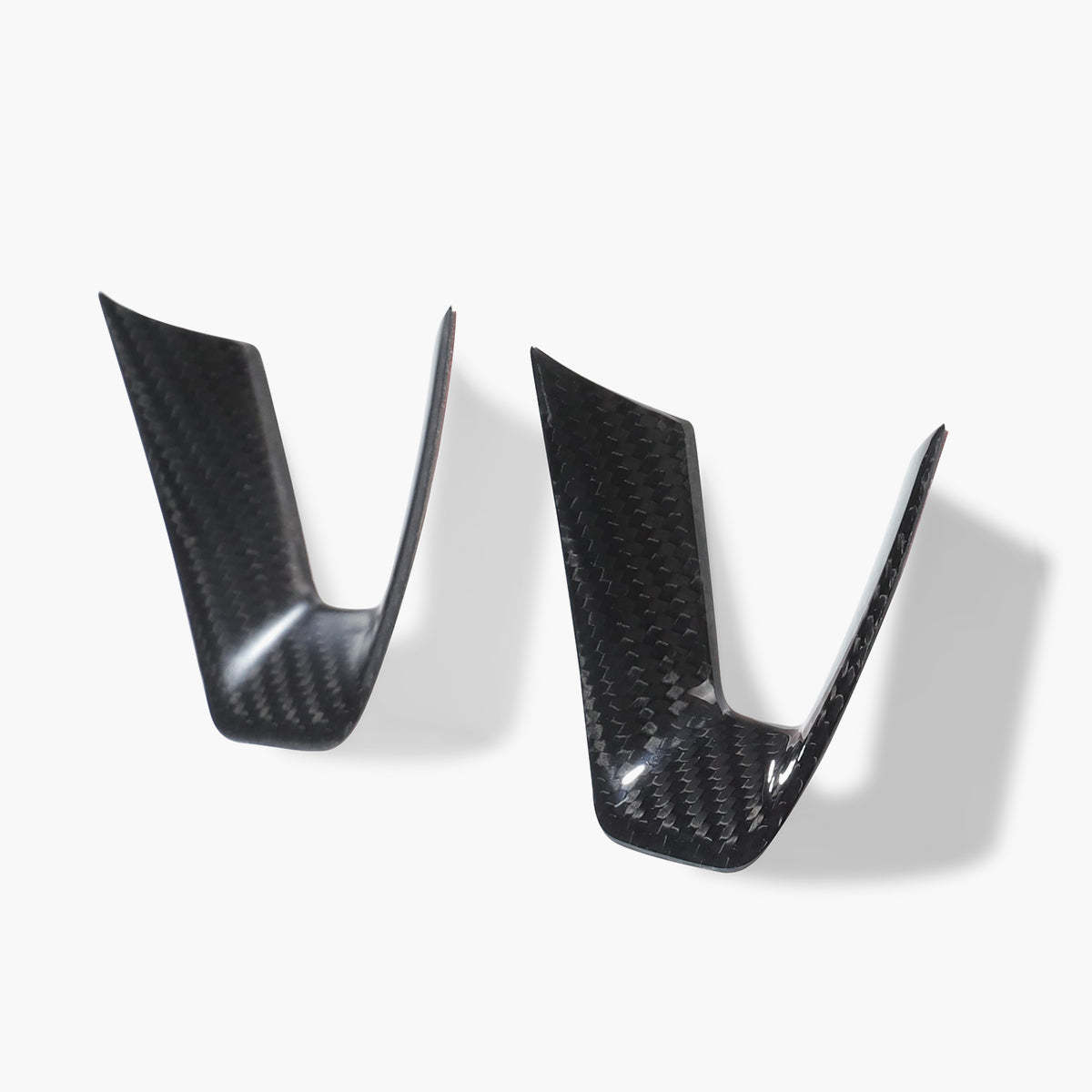 TaddonReal Carbon Fiber Steering Wheel Cover for Model 3 Highland