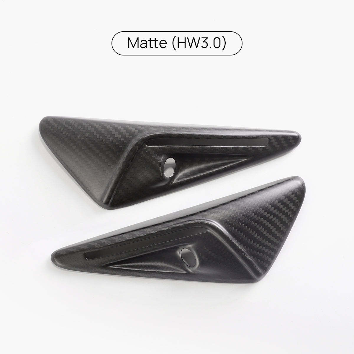 TaddonReal Carbon Fiber Side Camera Cover for Tesla