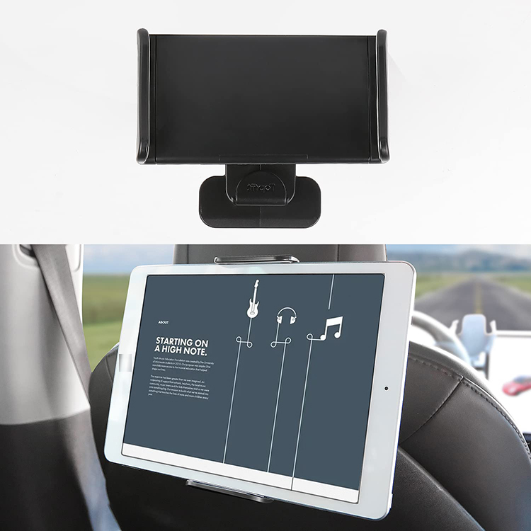 TaddonHeadrest Tablet & Phone Holder for Tesla Model 3/Y – 360° Rotation