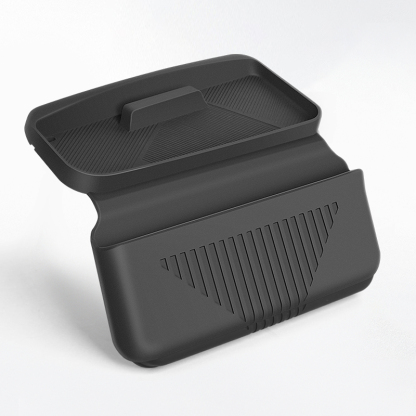 TaddonLeft-Side Silicone Storage Pouch for Tesla 3/Y – Phone & Sunglass Holder
