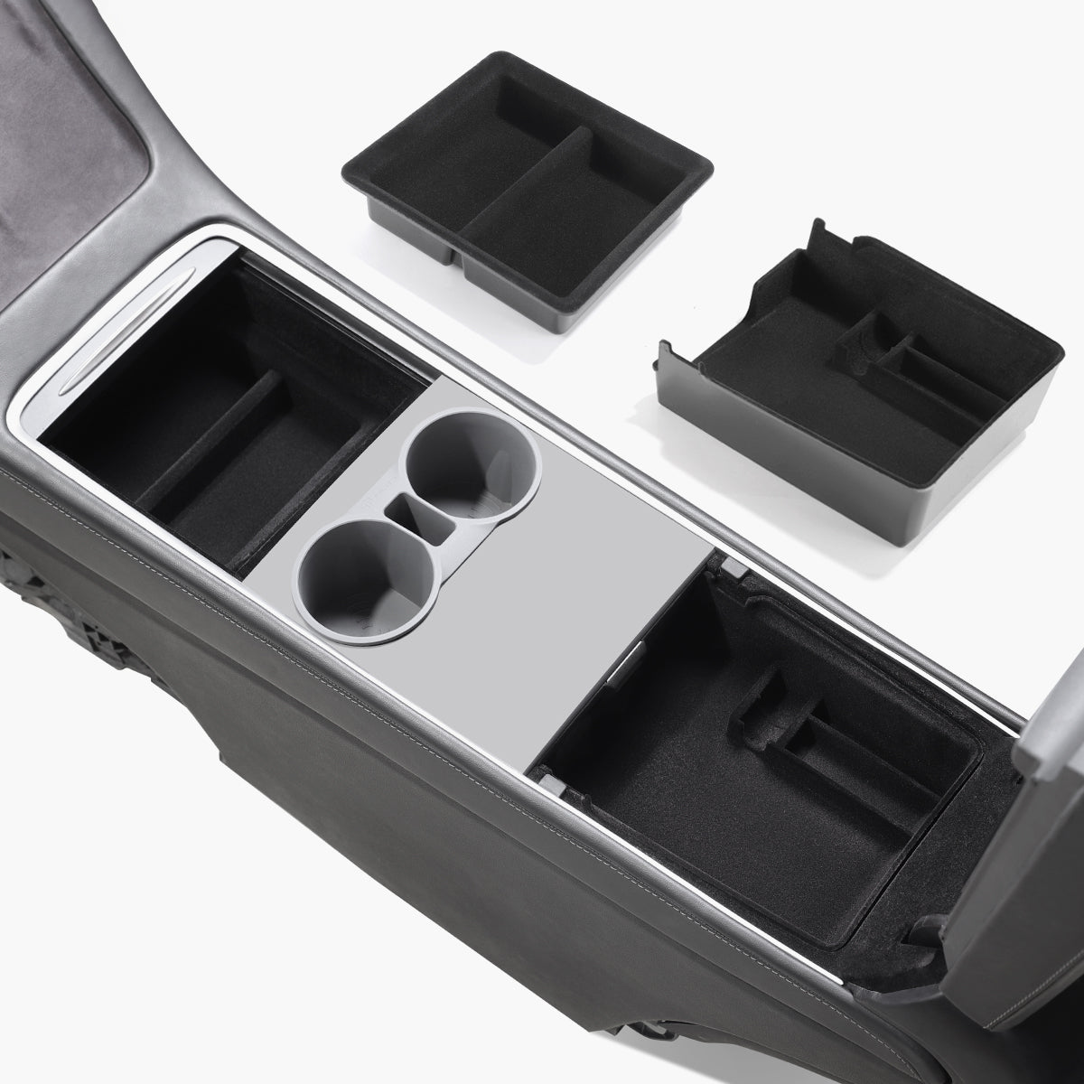 TaddonArmrest Storage Organizer/Console Storage Tray for Tesla Model 3 & Y