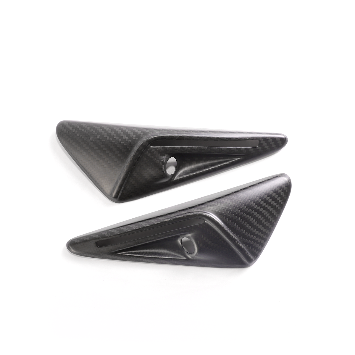 TaddonReal Carbon Fiber Side Camera Cover for Tesla