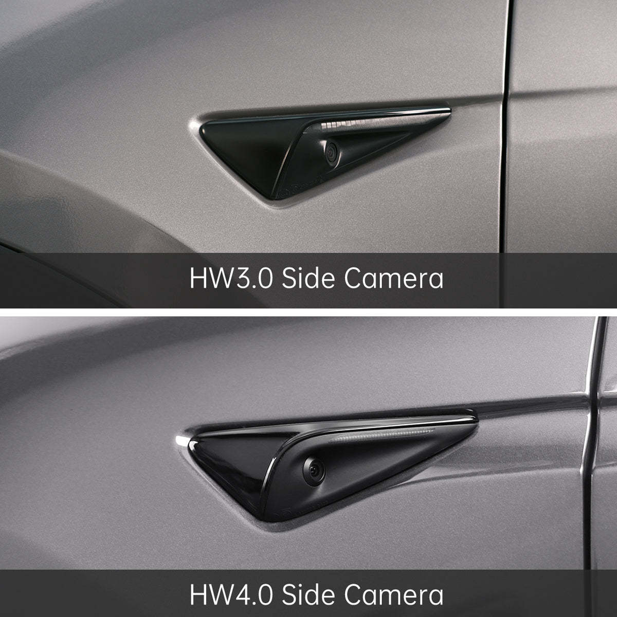 TaddonReal Carbon Fiber Side Camera Cover for Tesla