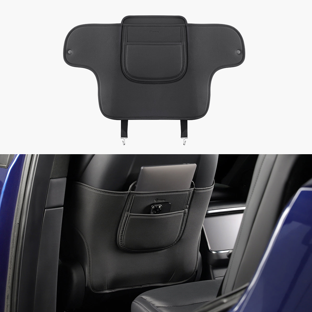 TaddonLeather Anti Kick Seat Back Protector for Tesla Model S/X