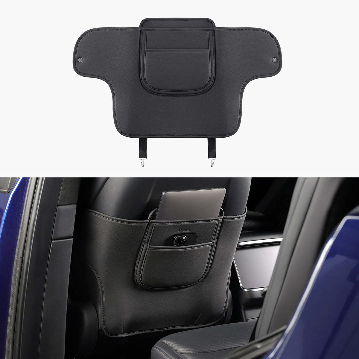 TaddonLeather Anti Kick Seat Back Protector for Tesla Model S/X