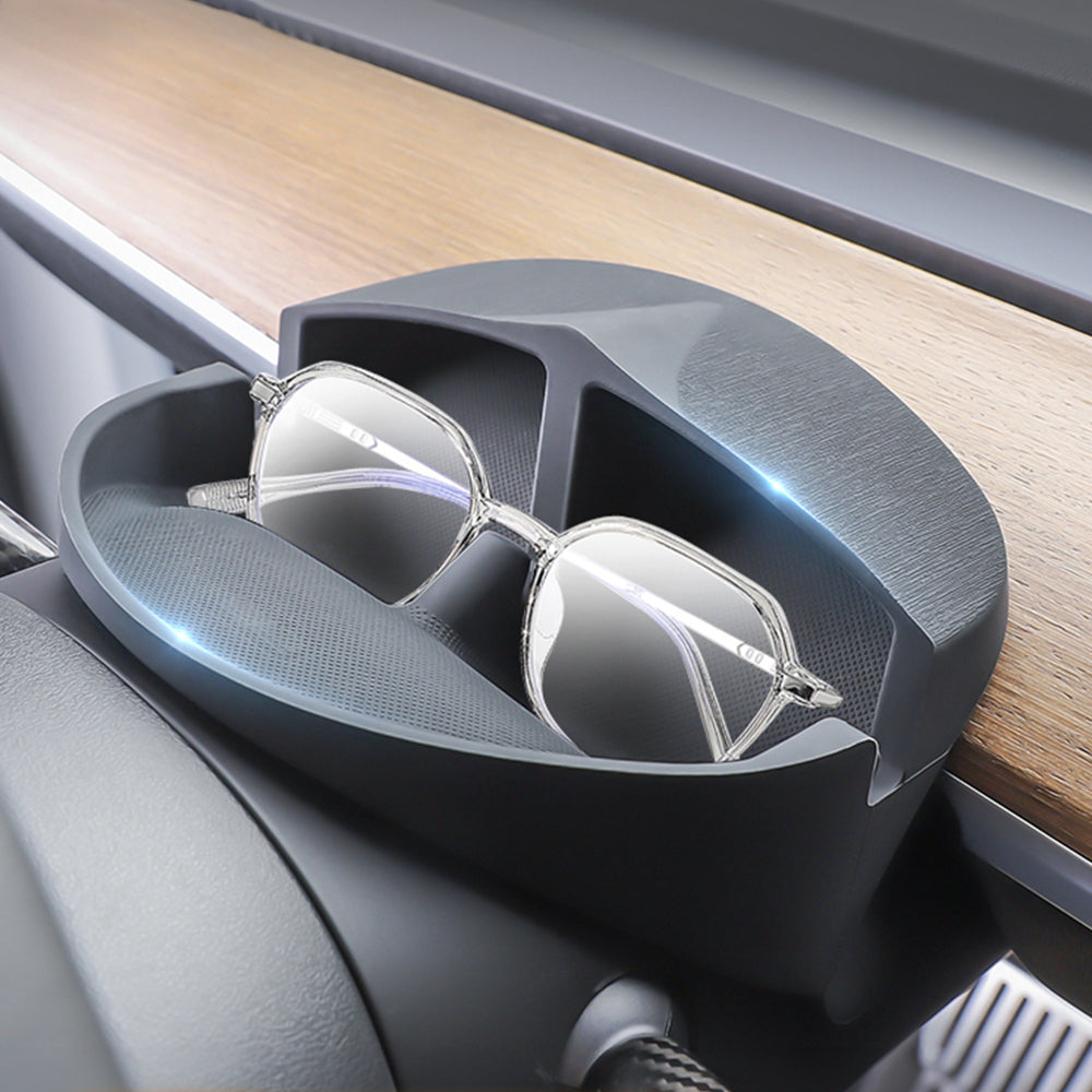 TaddonSteering Wheel Tray with Phone and Sunglasses Holder for Tesla 3/Y